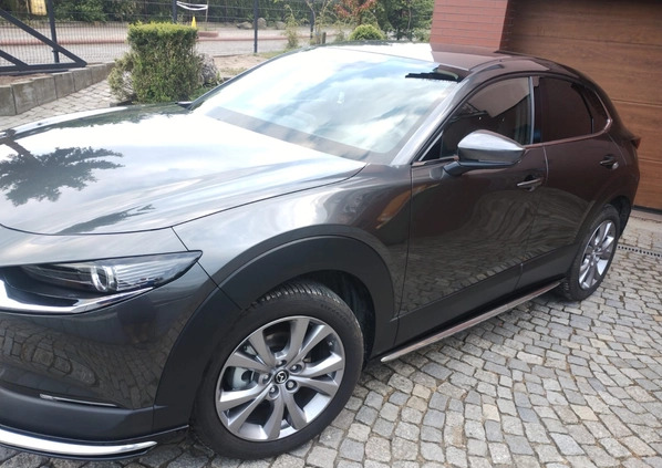 Mazda CX-30 cena 122000 przebieg: 10000, rok produkcji 2021 z Racibórz małe 172